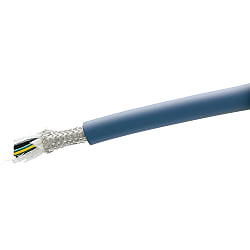 Cable de alimentación móvil de alta flexión blindado 300 V - cubierta de PVC, UL/CE, serie NA3UCRSB NA3UCRSB-14-2-16