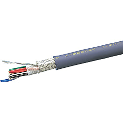 Cable de automatización de señales móviles - 300 V, blindado, cubierta de PVC, serie UL, NA3MFSB NA3MFSB-23-1P-62
