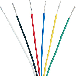 KQE-0.75-BK-10, Hook-Up Wires - Cross Linked, Polyethylene, 60V, MISUMI