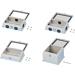 Caja de relés de modelo de puerta con carril DIN. BOXDOF-A120