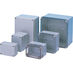 塑膠固定尺寸盒 小型防水（螺絲緊固型） KBOXDS系列 KBOXDS-AG-0818-1