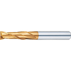 TSC series carbide square end mill, 2-flute / 3D Flute Length (regular) model TSC-EM2R2.45