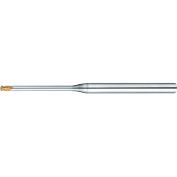 TSC series carbide long neck radius end mill, 4-flute / long neck model TSC-CR-PEM4LB1-4-R0.3