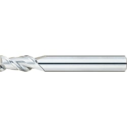 Fresa de extremo cuadrado de carburo para mecanizado de aluminio, modelo de 2 flautas/longitud de flauta 2D (corta) SEC-ALHEM2S