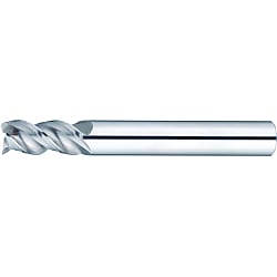 Fresa de extremo cuadrado de carburo para mecanizado de aluminio, modelo de 3 flautas / longitud de flauta 2D (corto) SEC-ALHEM3S10