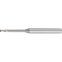 硬質合金端銑刀的長脖子廣場樹脂加工,2-Flute /存根,長長的脖子模型