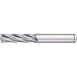 Powdered High-Speed Steel Roughing End Mill, Regular, Center Cut / Non-Coated Model PM-RFPR30