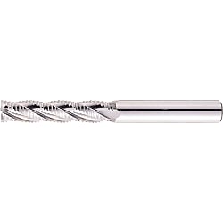 High-Speed Steel Roughing End Mill, Long, Center Cut / Non-Coated Model RFEML50