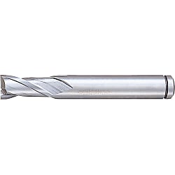 Fresa de punta cuadrada de acero de alta velocidad en polvo, 2 flautas, modelo corto / sin recubrimiento PM-EM2S7