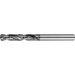 Carbide Solid Drill Bits - End Mill Shank, Double Margin Drill, TiAlN Coated
