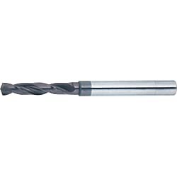 硬質合金鑽頭-立銑刀柄，高速/高進給量加工鑽頭，TiAlN塗層，短根