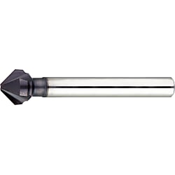 TiAlN Coated Carbide Countersink, 3-Flute / 90°, Regular, Long Shack