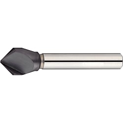 Tialn.Coated High-Speed Steel Countersink, 1-Flute/90°