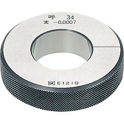Steel Ring Gauge 0. 1 mm Increment Specified Lapping RG-G8-7.1