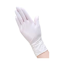 極薄ニトリルゴム手袋 ホワイト （粉なし） | ミスミ | MISUMI-VONA【ミスミ】