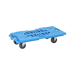 Dolly, Connectable Resin Platform Truck 400 × 680 (Nylon Caster Type) TCZHP-20-N