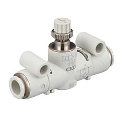スピードコントローラ ラインタイプ ワンタッチ継手付 SCL2シリーズ SCL2-04-H44-P70