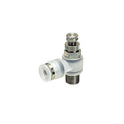 クリーン環境用 スロットルバルブPPタイプ エルボ PJNC4-01-F-C