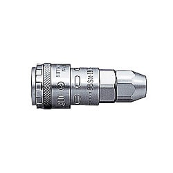 ナットカプラ200 鋼鉄 SN型（ウレタンホース取付用） 200-80SN-STL-NBR