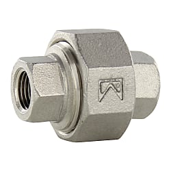 PU-25A, Union Fitting - Stainless Steel, Threaded, Kitz