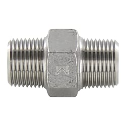 Stainless Steel Screw-in Fitting, Hex Nipple PHM-40A