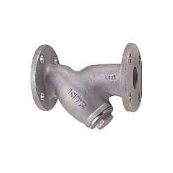 ステンレス鋼製汎用Y形10Kストレーナフランジ UYB-32A
