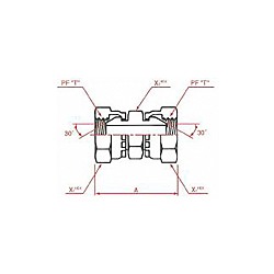 両端PF30°MIS メス・メスユニオン 1010-12