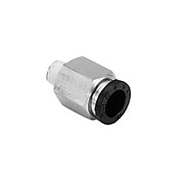 クイック継手スタンダード ステンレスSUS304仕様 ストレート SUS304-TS4-M6