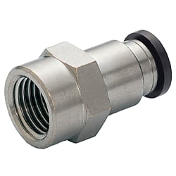 Conexión de tubo para tubería general - Hembra recta PCF1/4-02