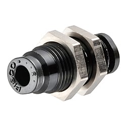 一般配管用 チューブフィッティングミニタイプ 隔壁ユニオン PM3M-C