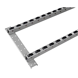 Roller Conveyor, Rubber Lining Wheels φ55 OKR5083G-3L