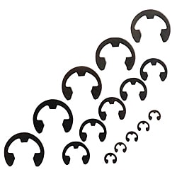 E形止め輪（Eリング） JIS規格 ばね用鋼