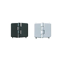 180°開き面付小型蝶番 418-9302型 インセット扉用 ワンタッチ取付 418-9302.33-00020
