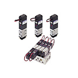 制御機器スタンダード電磁弁110シリーズ 110-4E1-J42-PSL AC200V