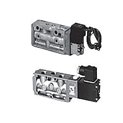 単体バルブ パイロット式 5ポート弁セレックスバルブA4F0/4F0・1・2・3シリーズ
