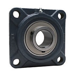 鋳鉄製印ろう付き角フランジ形ユニット UCFS UCFS307JC