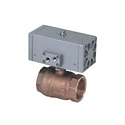 エアオペレイト式ボールバルブ 2ポート弁（コンパクトロータリバルブ） CHB-25-E-H
