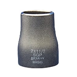 突合せ溶接式管継手 鋼管製 レジューサ（同心/偏心） 黒管