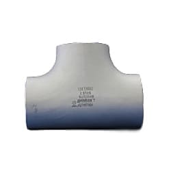 突合せ溶接式管継手-ステンレス鋼製T（同径/違径） JIS-T(S)-SUS304W-2B-S20S
