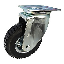 タイヤ付自在車 空気入タイヤ付