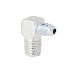 Hydraulic Hose Adapters - Elbow Type Adapter Expander Fitting, Male BSPT to Male BSPP with 30° Male Seat, SR-33 Series SR-33-6X9