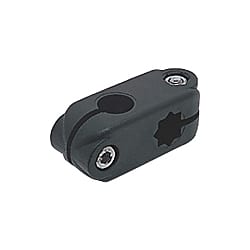 センサブラケット フレキシブル 樹脂/XYジョイント XY固定ジョイント（丸-角シャフト用）