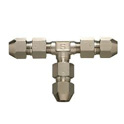 コントロール銅管用ダブルナットタイプ継手 ユニオンティー STC-8M-0