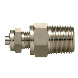 SUS316 ステンレス製ダブルフェルール継手 メールドレンプラグ