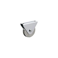 LAMP ステンレス鋼製重量用戸車 JS365型 枠付コ型