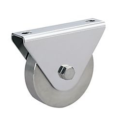 LAMP ステンレス鋼製重量用戸車 JS375型 枠付平型