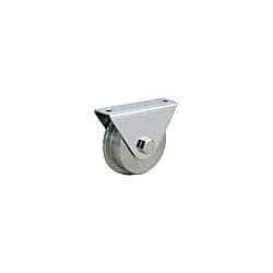 LAMP ステンレス鋼製重量用戸車 JS315型 枠付L型