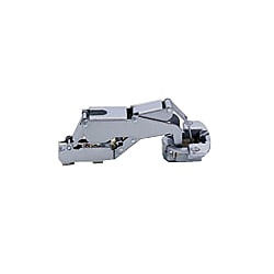 LAMP スライドヒンジ 厚扉用 H160 160°開き 18mmかぶせ H160-34/18