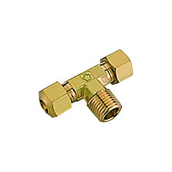 銅管用継手 -黄銅タイプ- センターネジチーズ S09-T4025
