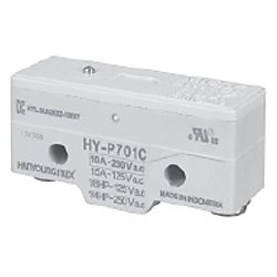 ピン押ボタン形マイクロスイッチ HY-P701C